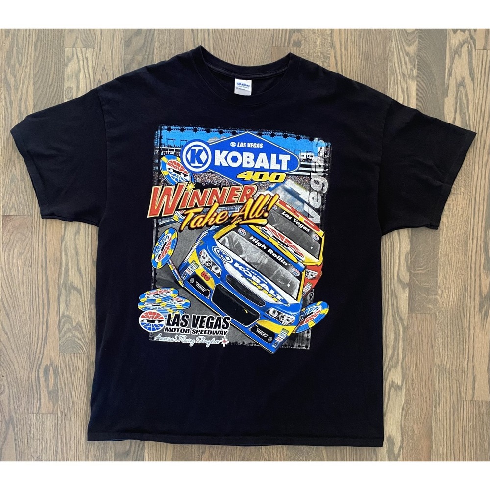 Nascar 2014 Kobalt Tools 400 Las Vegas Motor Speedway T-shirt Men Size XL
